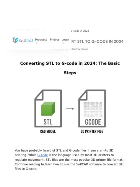 stl to gcode online|The Easiest Way to Convert STL to G.
